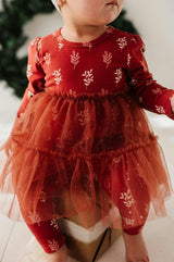 Baby Girl Tulle Bodysuit Dress
