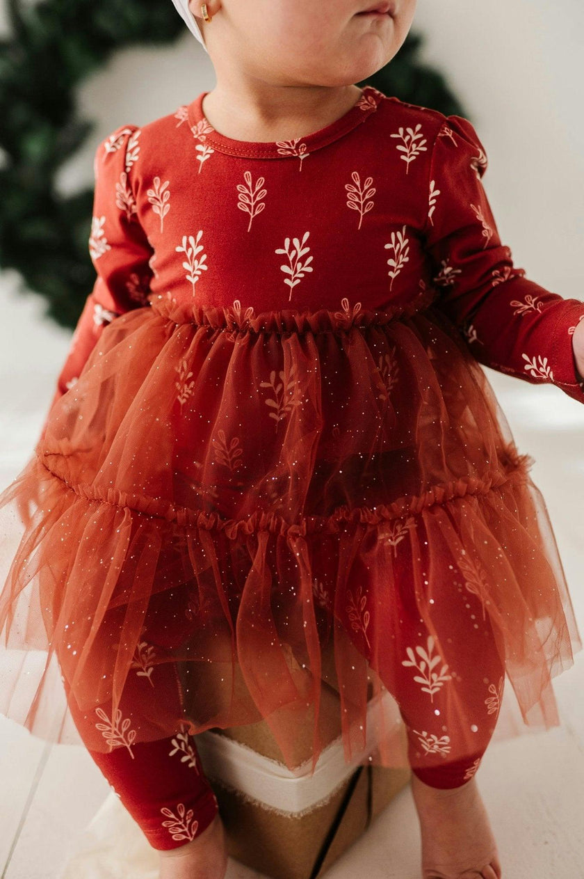 Baby Girl Tulle Bodysuit Dress