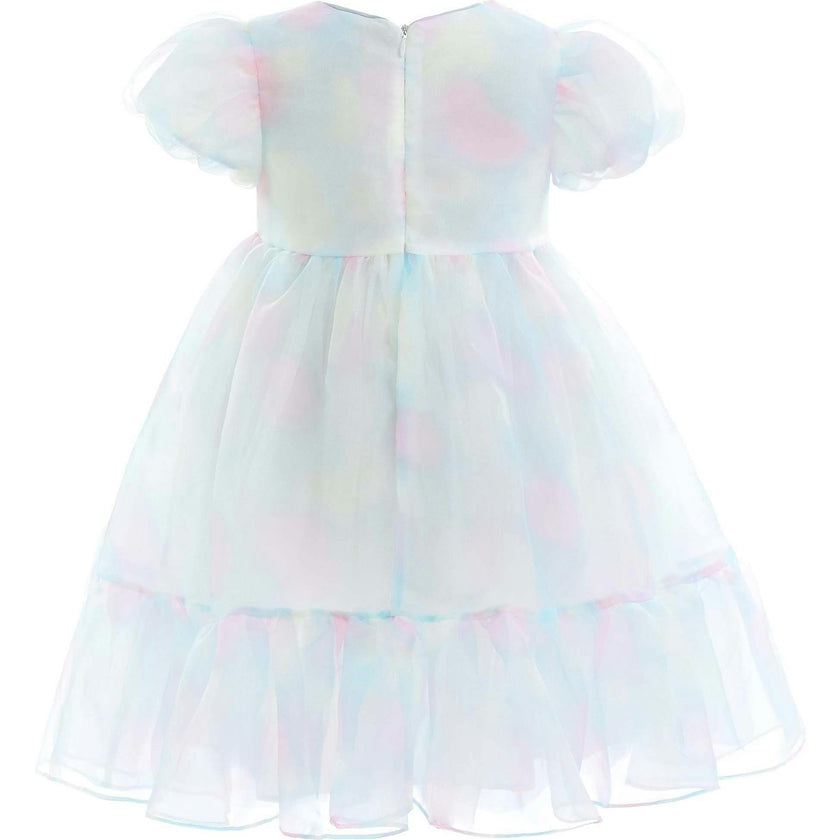 Sequin Color Bloom Dress