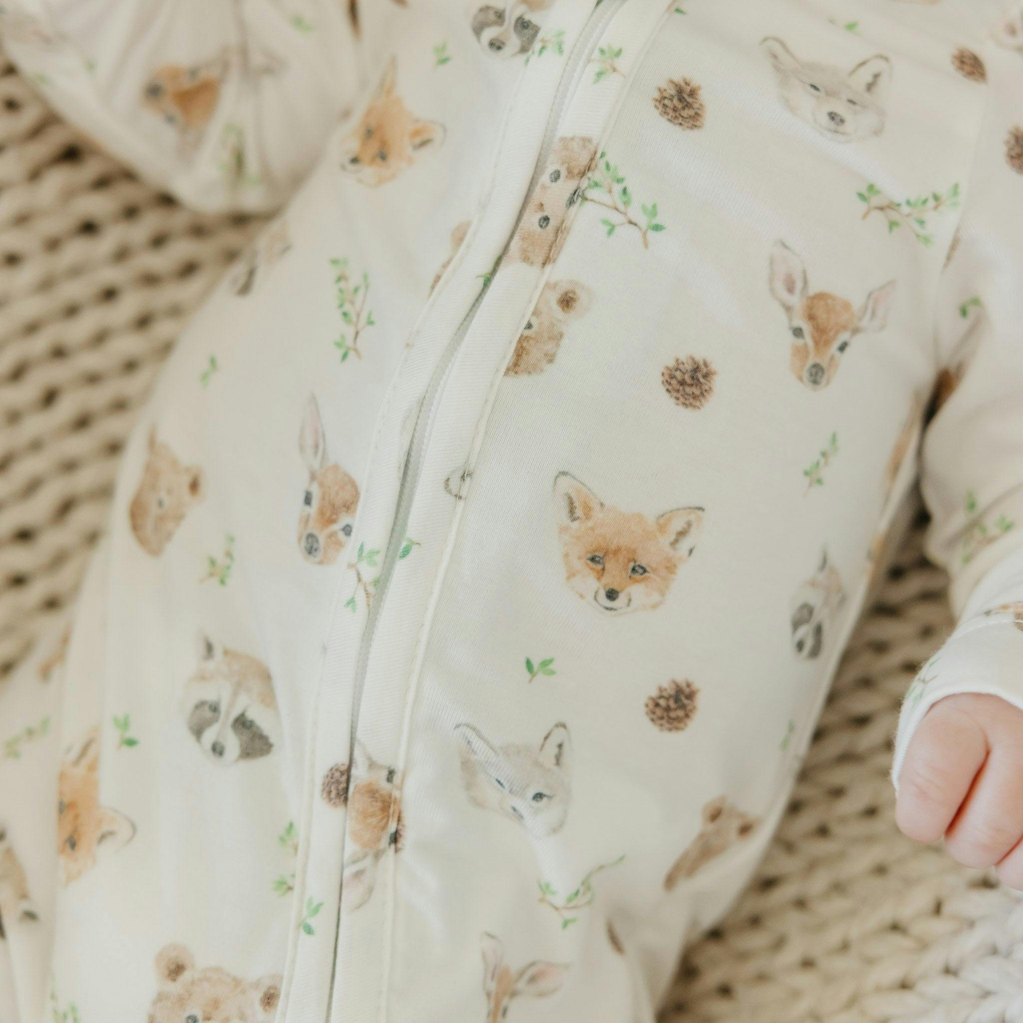 Zip-Up Footie Pajama - Wilder
