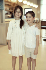 Cape Dress Beige