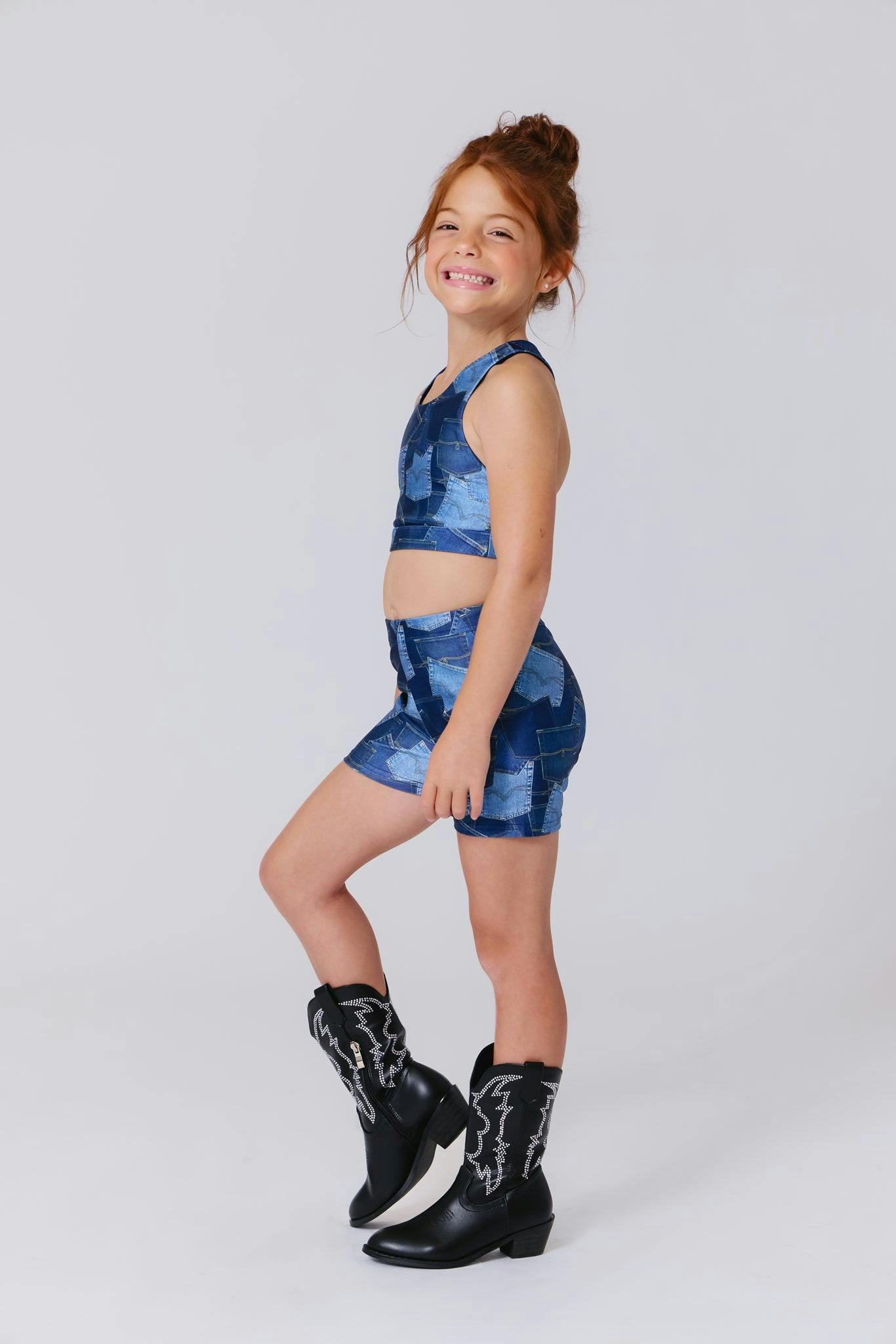 Girls Hi-Shine Sports Bra