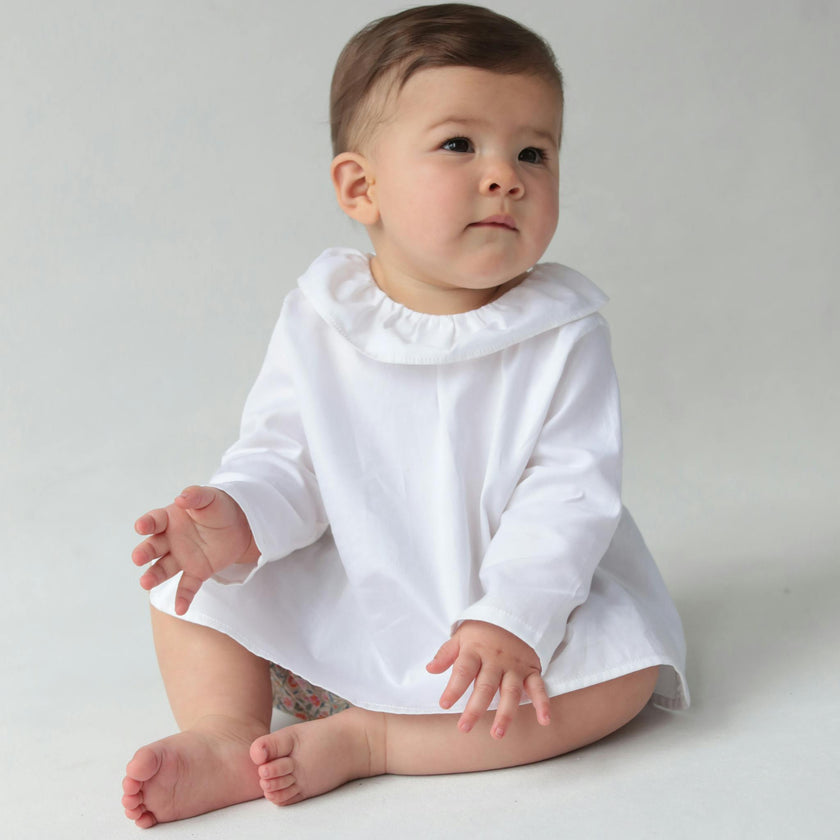 Little Royals Blouse - White