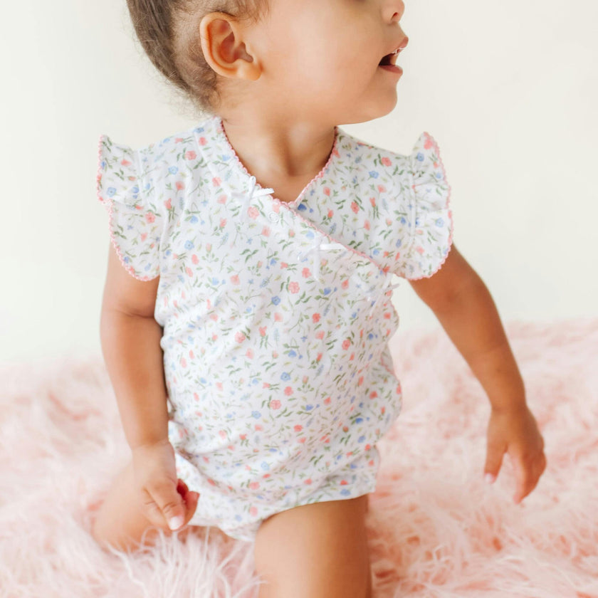 Pink Madison Onesie with Bows