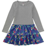 Tiered Skirted Twirl Dress, Green