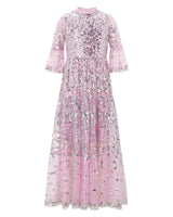 Tabitha Sequin Maxi Dress, Bubblegum Pink