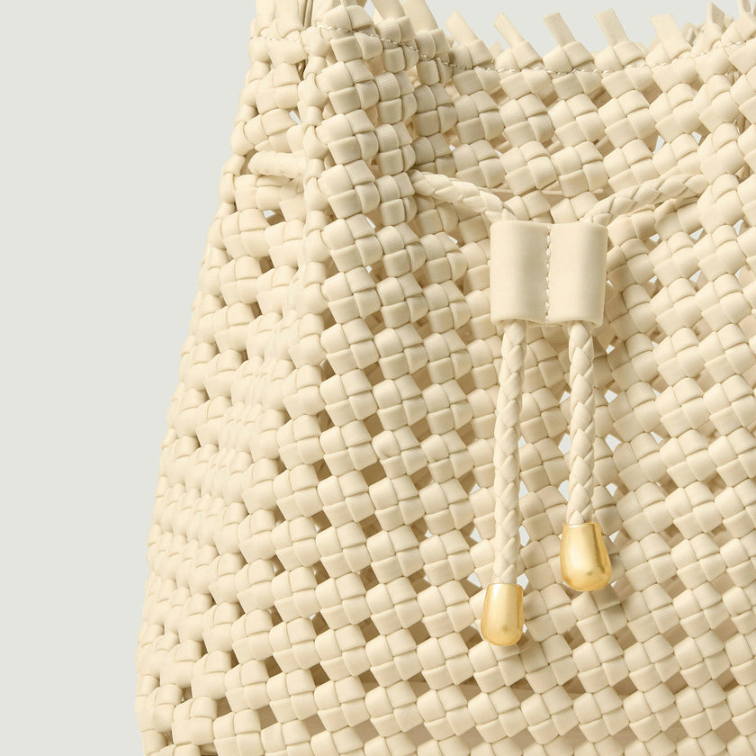 Mallorca Bucket Open Weave | Salt