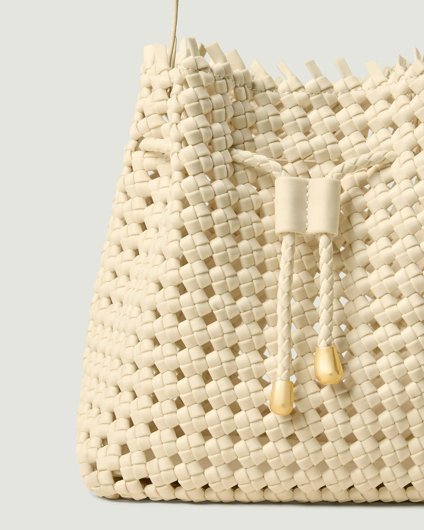 Mallorca Bucket Open Weave | Salt