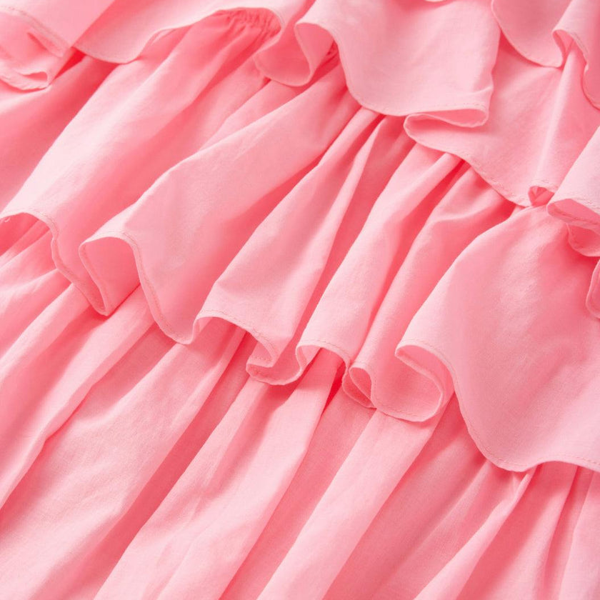 Ellie Cotton Frill Maxi Dress