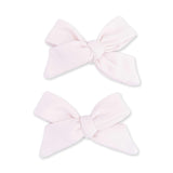 Solid Mauve Morn - 2 Pack Bow Clips
