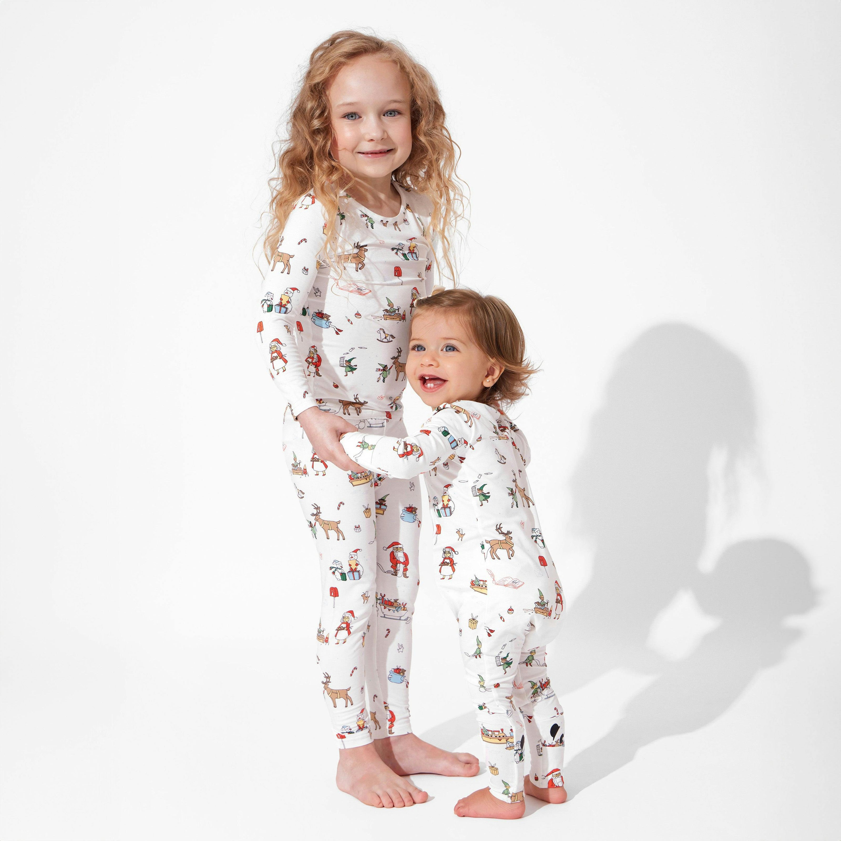 Santa's Workshop Bamboo Convertible Footie