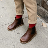 Leather Bootie | Apache Brown