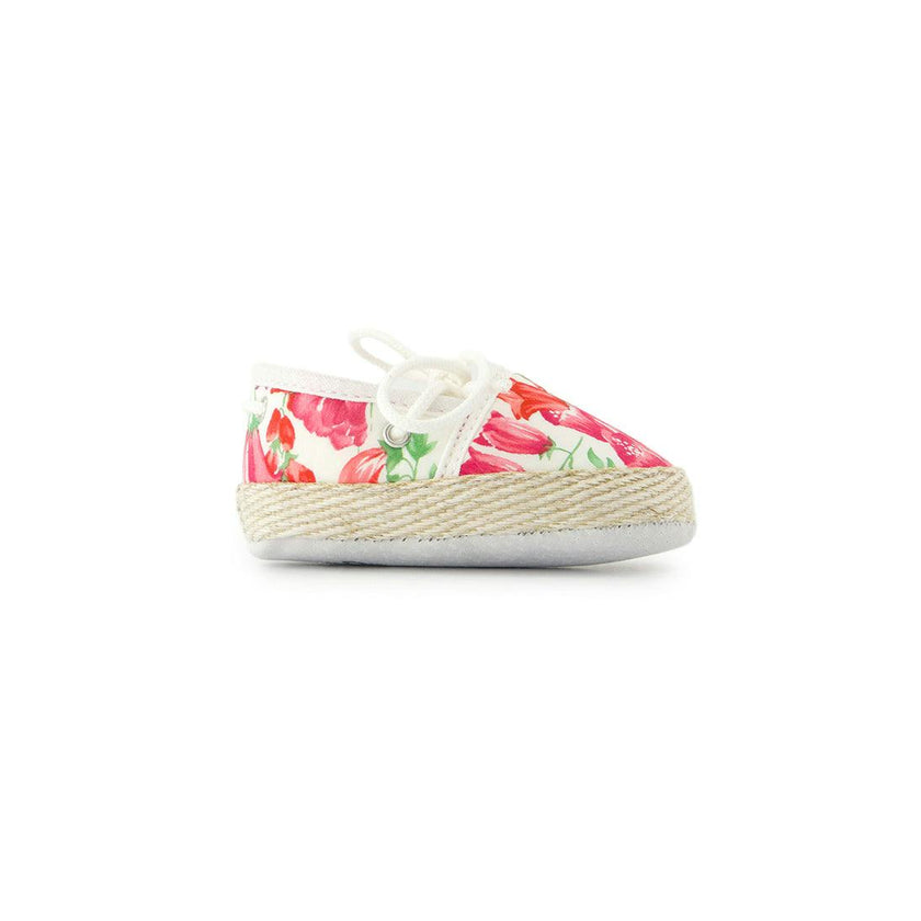 TARTINE ET CHOCOLAT Liberty Baby Espadrilles - Bouganvillier