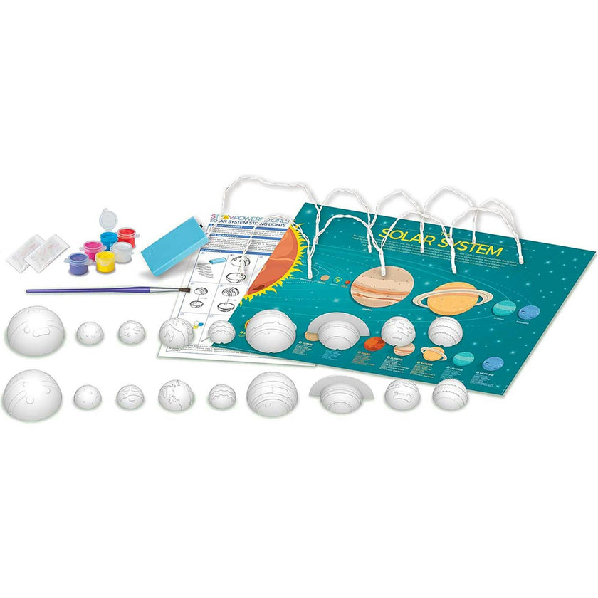 STEAM Powered Kids: Solar System String Lights