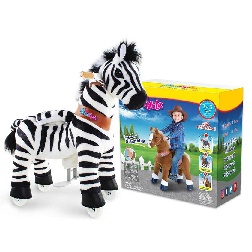Model U® Zebra Ride-On Toy Age 3–4