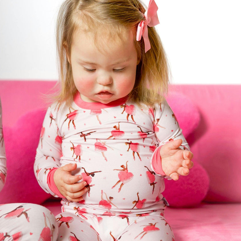 Love on Pointe 2 Piece Pajama Set