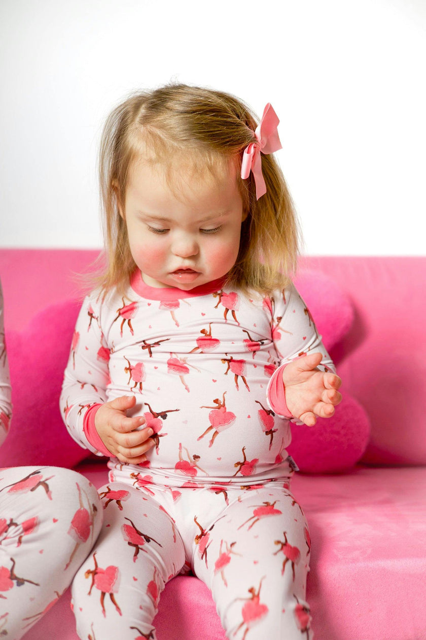 Love on Pointe 2 Piece Pajama Set