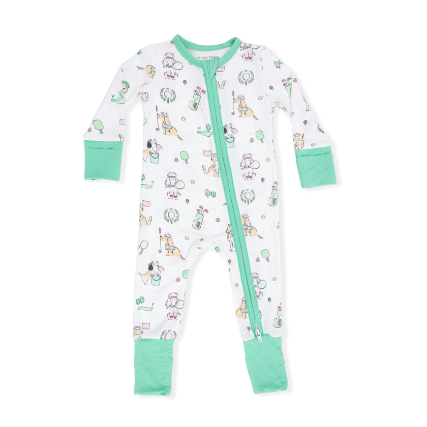 Country Club Dogs Pink - Convertible Romper