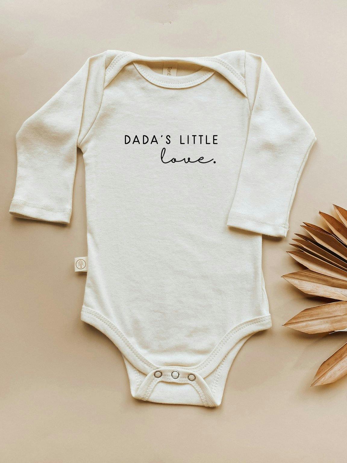 Dada's Little Love Organic Bodysuit Long Sleeve