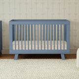 Hudson 3-In-1 Convertible Crib With Toddler Bed Conversion Kit