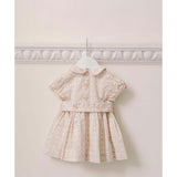Pink Floral Stripe Arcadia Baby Girl Hand-Smocked Set