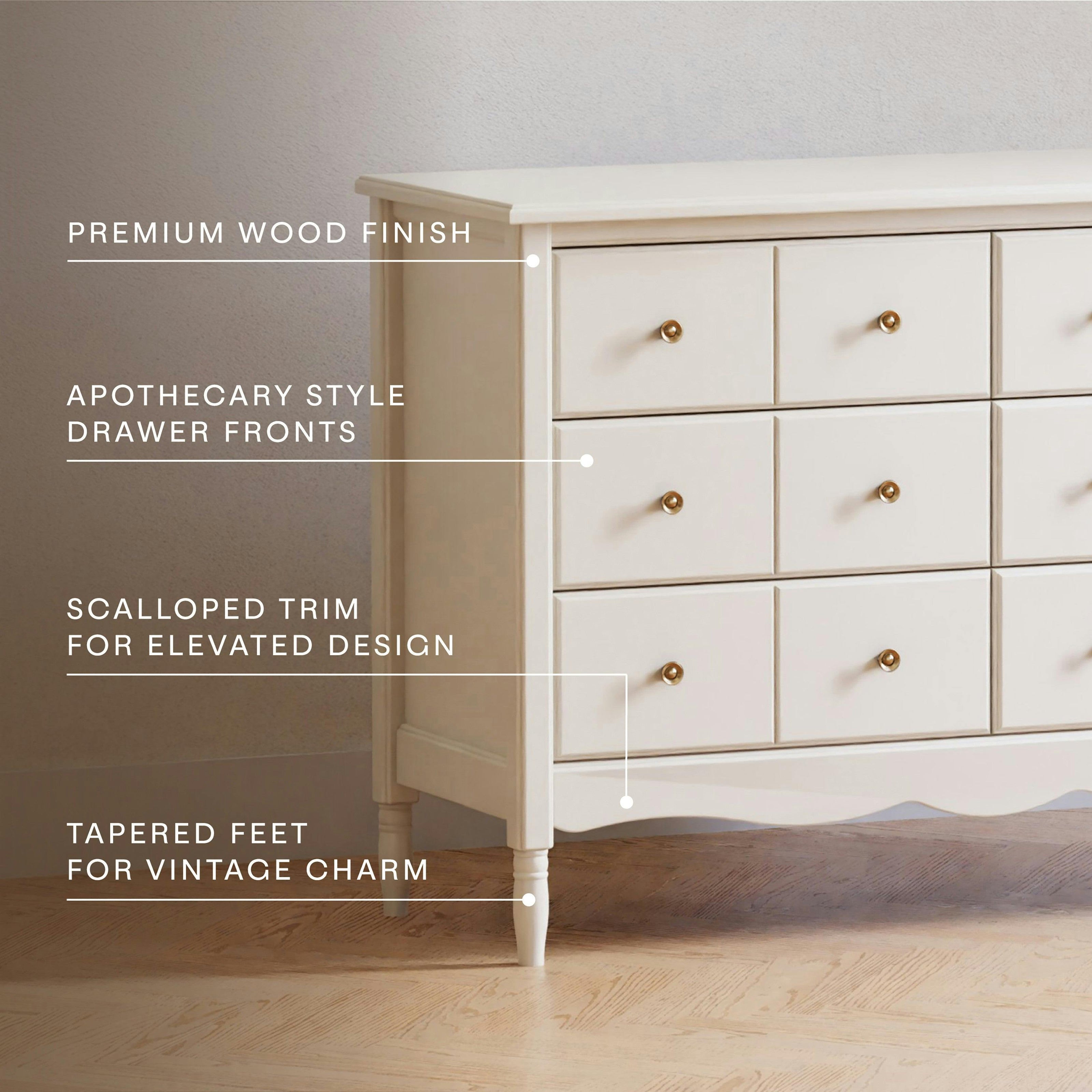Namesake Liberty 6-Drawer Assembled Dresser (48