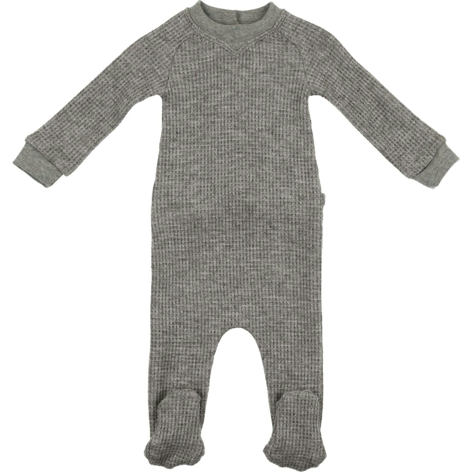 Boys Soft Waffle Footie