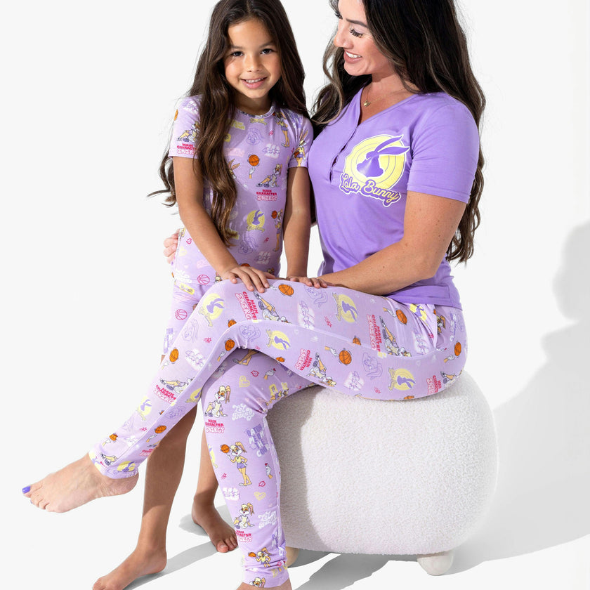 Lola Bunny Bamboo Kids Pajama Short Set