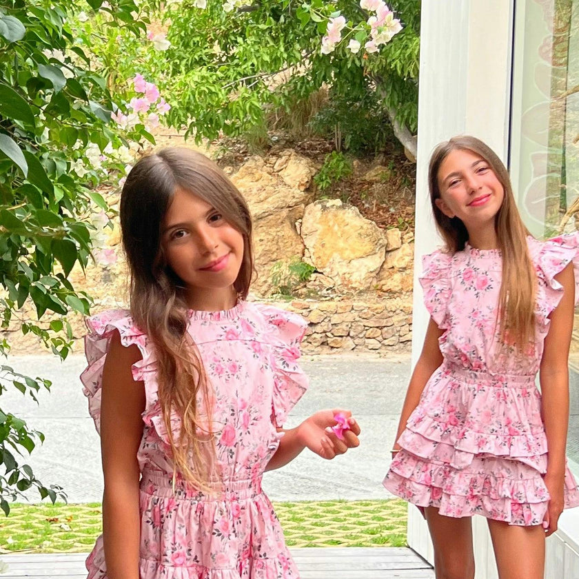 Gustavia dress in pink