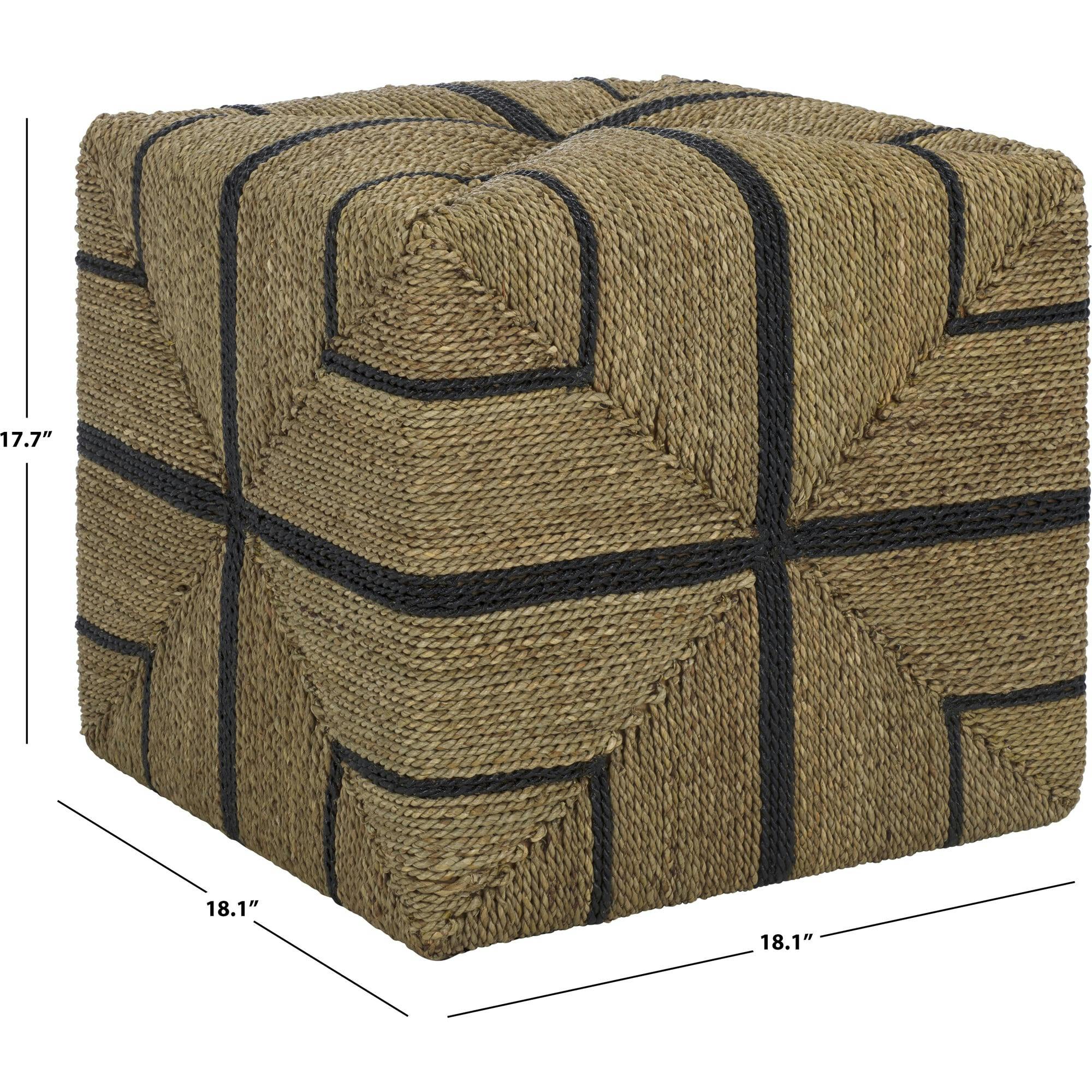 Liatasha Woven Seagrass Ottoman