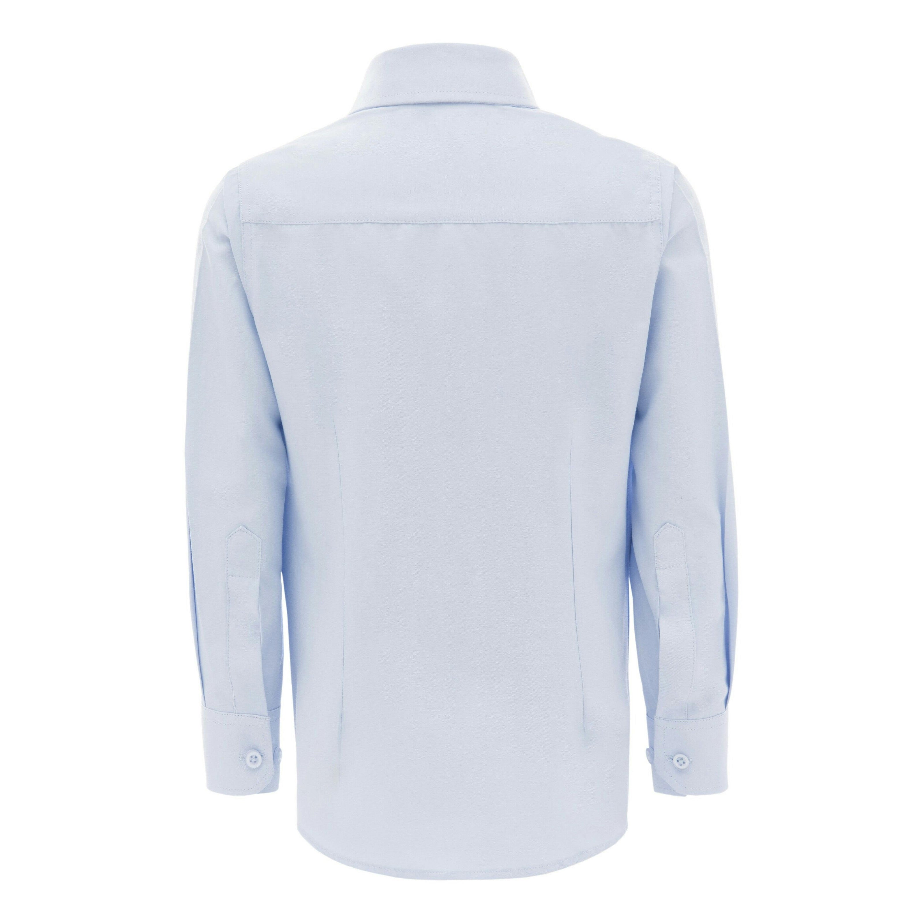 Light Blue Solid Dress Shirt