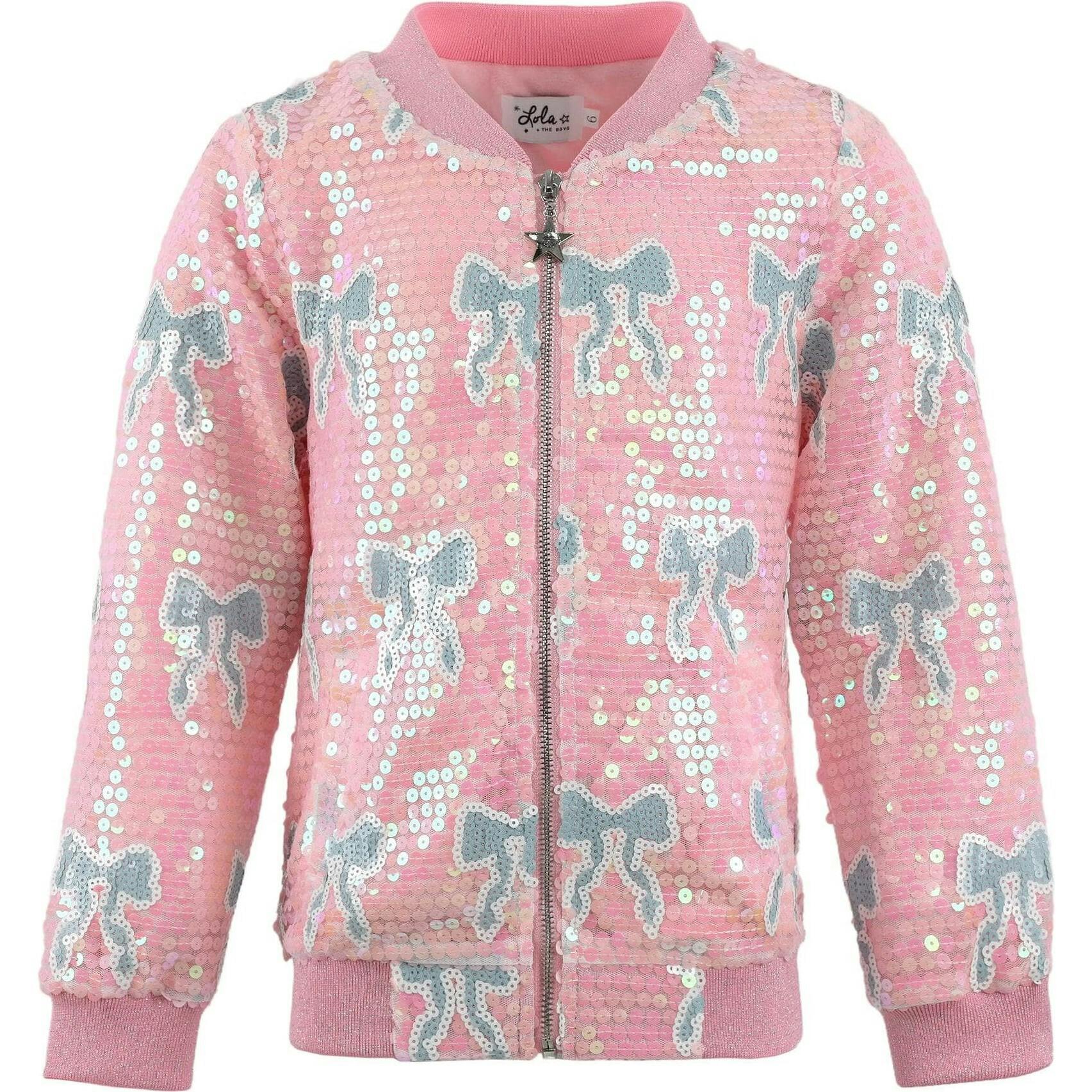 Sequin Bows Bomber