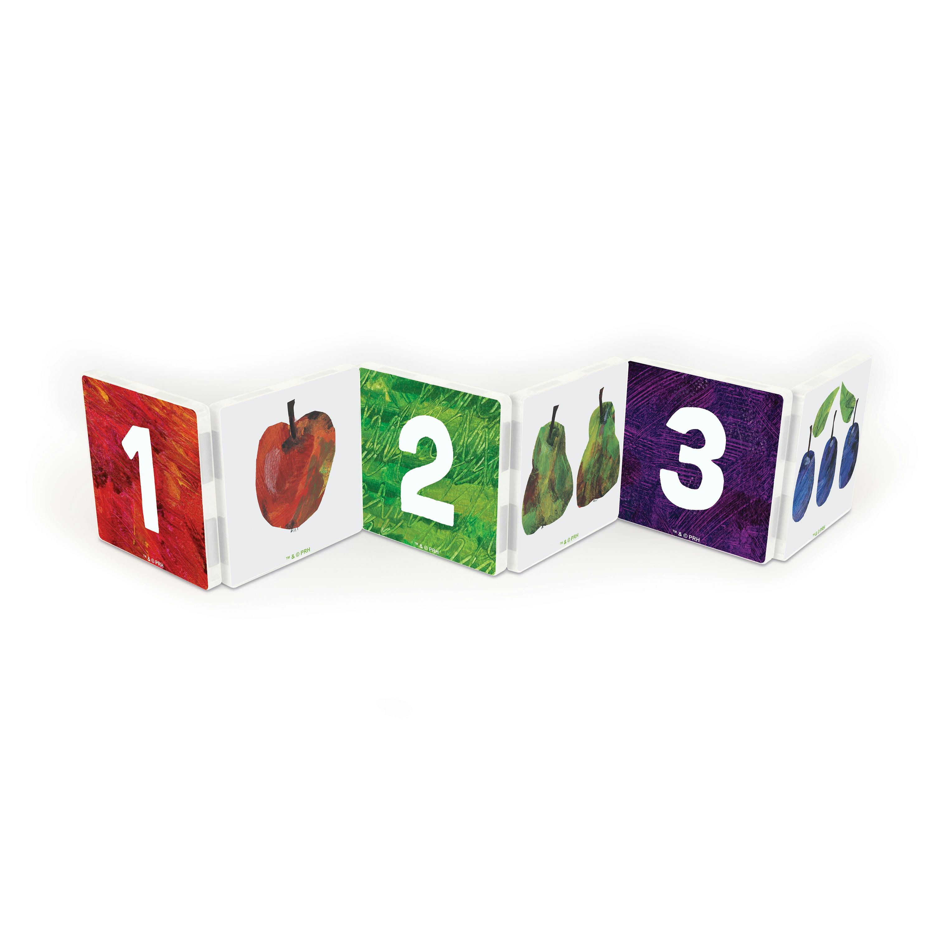 Eric Carle The Very Hungry Caterpillar & The Very Busy Spider Magnetic Tiles Combo Set