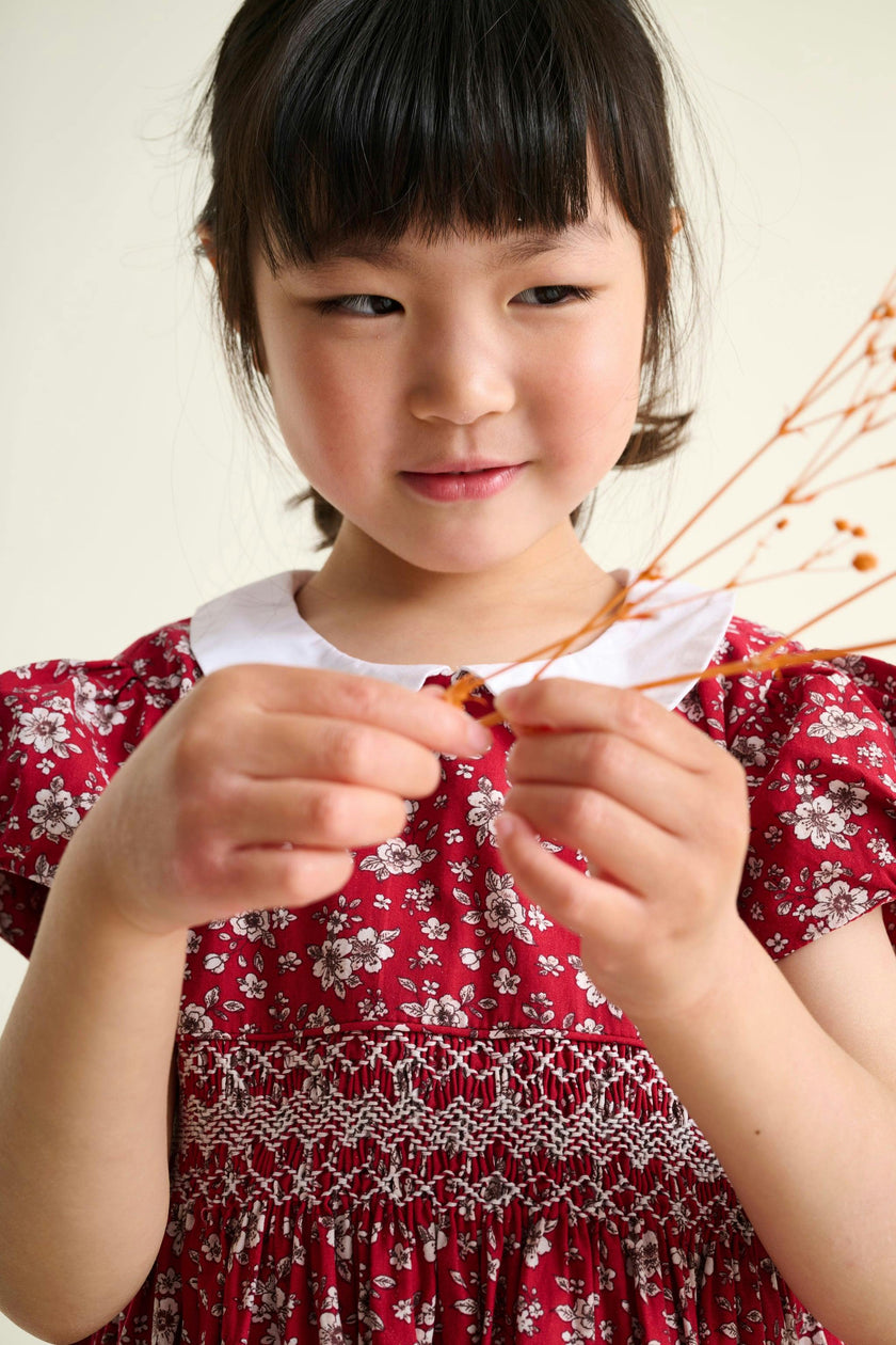 Smocked Girls Dress Magritte