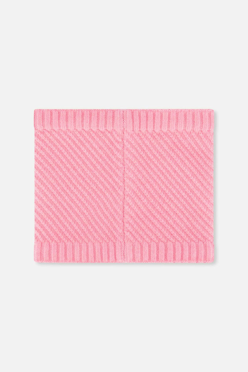Winter Knit Neckwarmer Pink