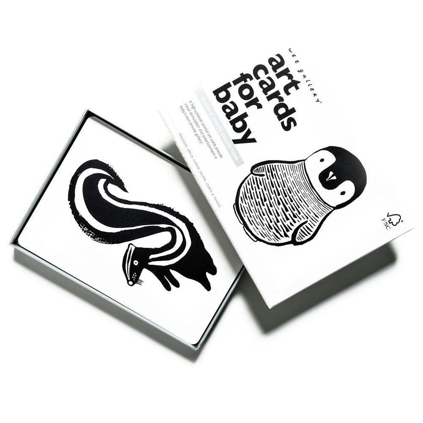 Black and White Art Cards for Baby
