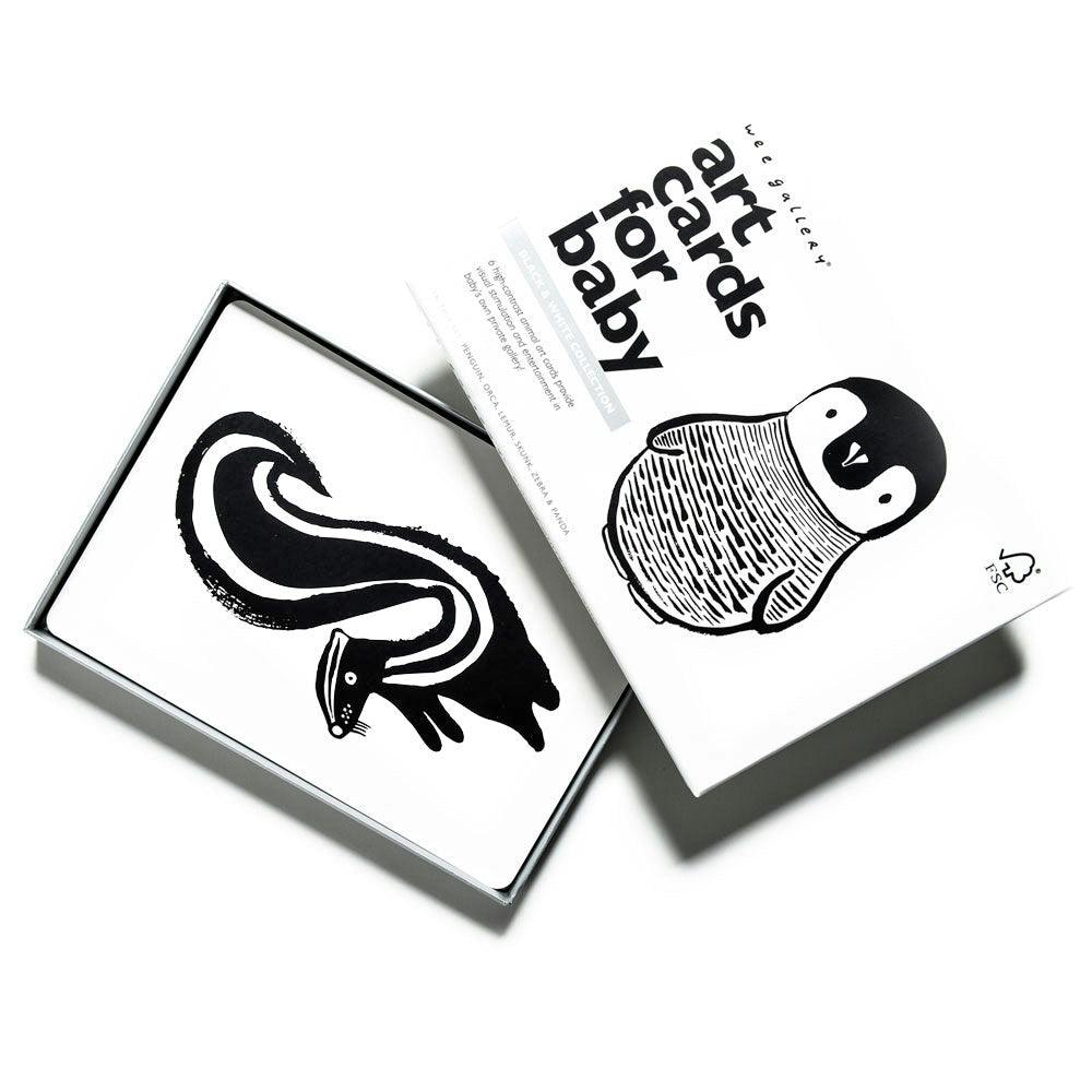 Black and White Art Cards for Baby