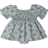 Organic Smocked Dress W/ Bloomers