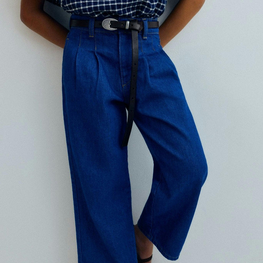 Tulip Pant Blue Denim