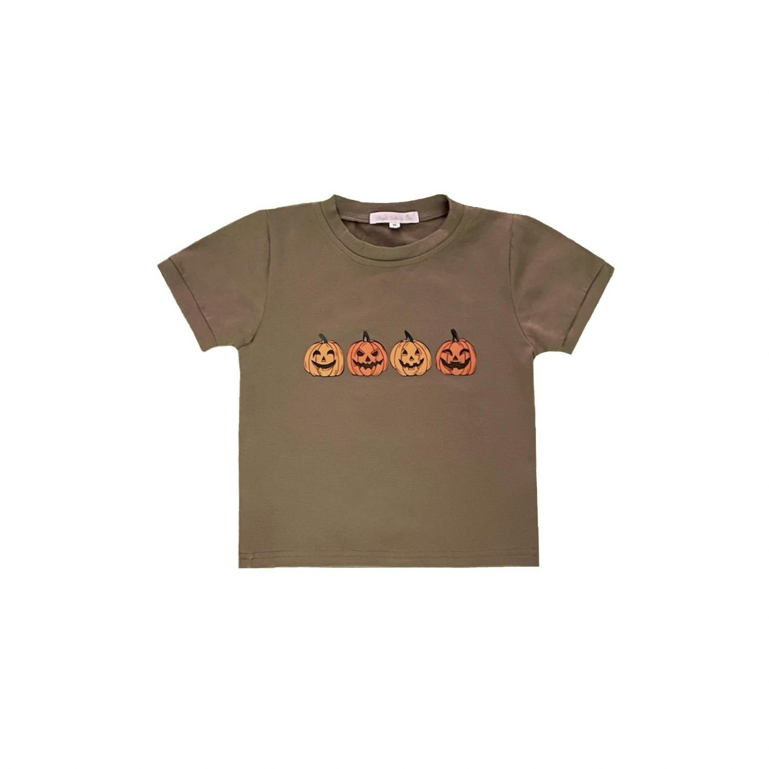 Jack-O'-Lantern Pumpkin Head Halloween T-Shirt