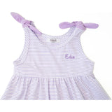 Custom Embroidered Stripe Dress