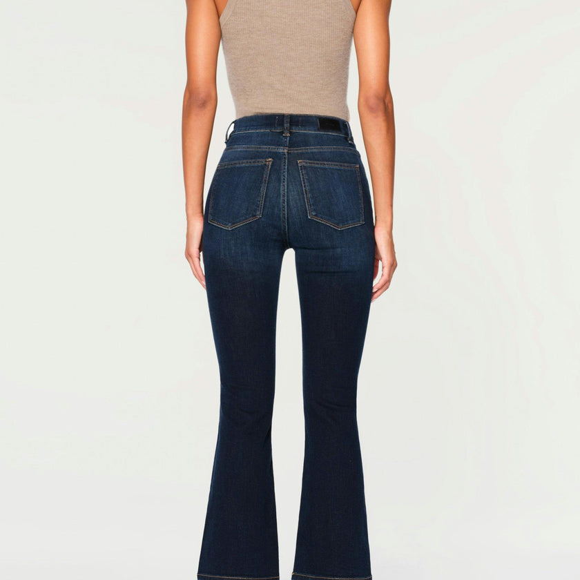 Bridget Boot High Rise Instasculpt™ Crop Jeans Thunderbird