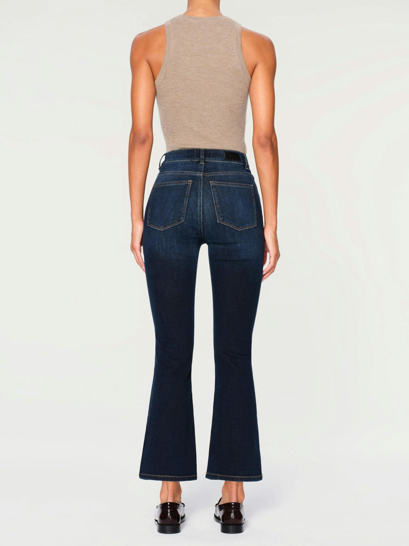 Bridget Boot High Rise Instasculpt™ Crop Jeans Thunderbird