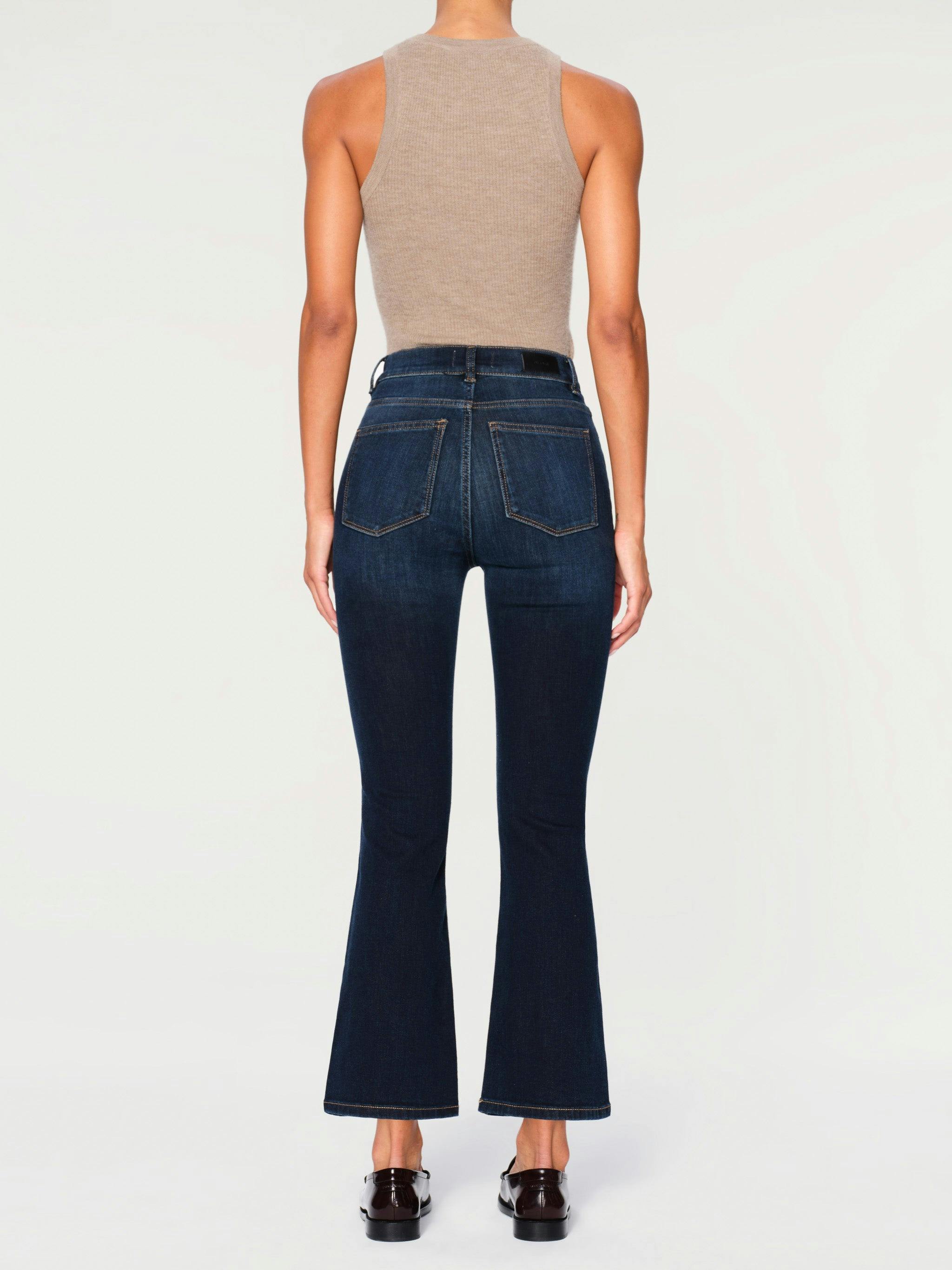 Bridget Boot High Rise Instasculpt™ Crop Jeans Thunderbird