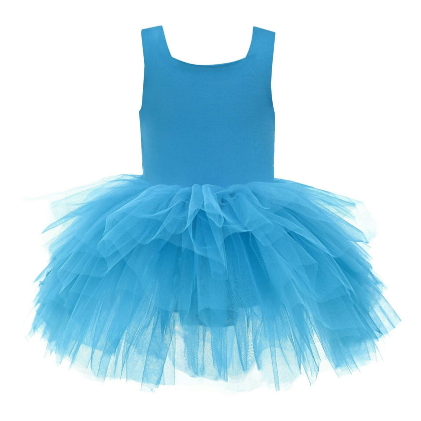 Mimi Tutu Blue Neon Solid Tutu Dress