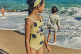 DOTS SWIMSUIT YELLOW