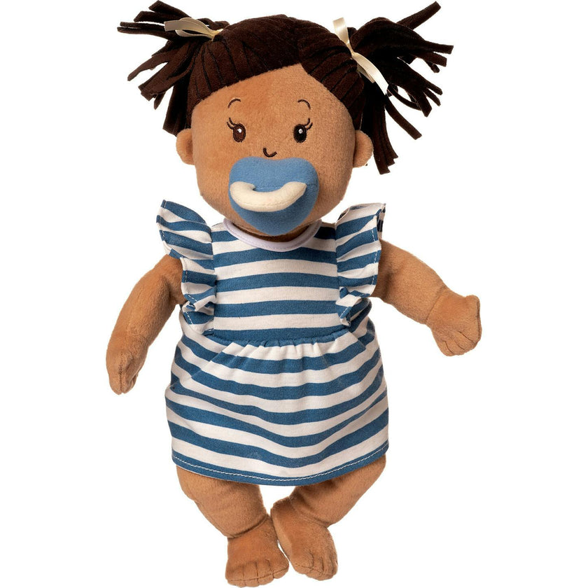Baby Stella Doll Beige with Brown Pigtail