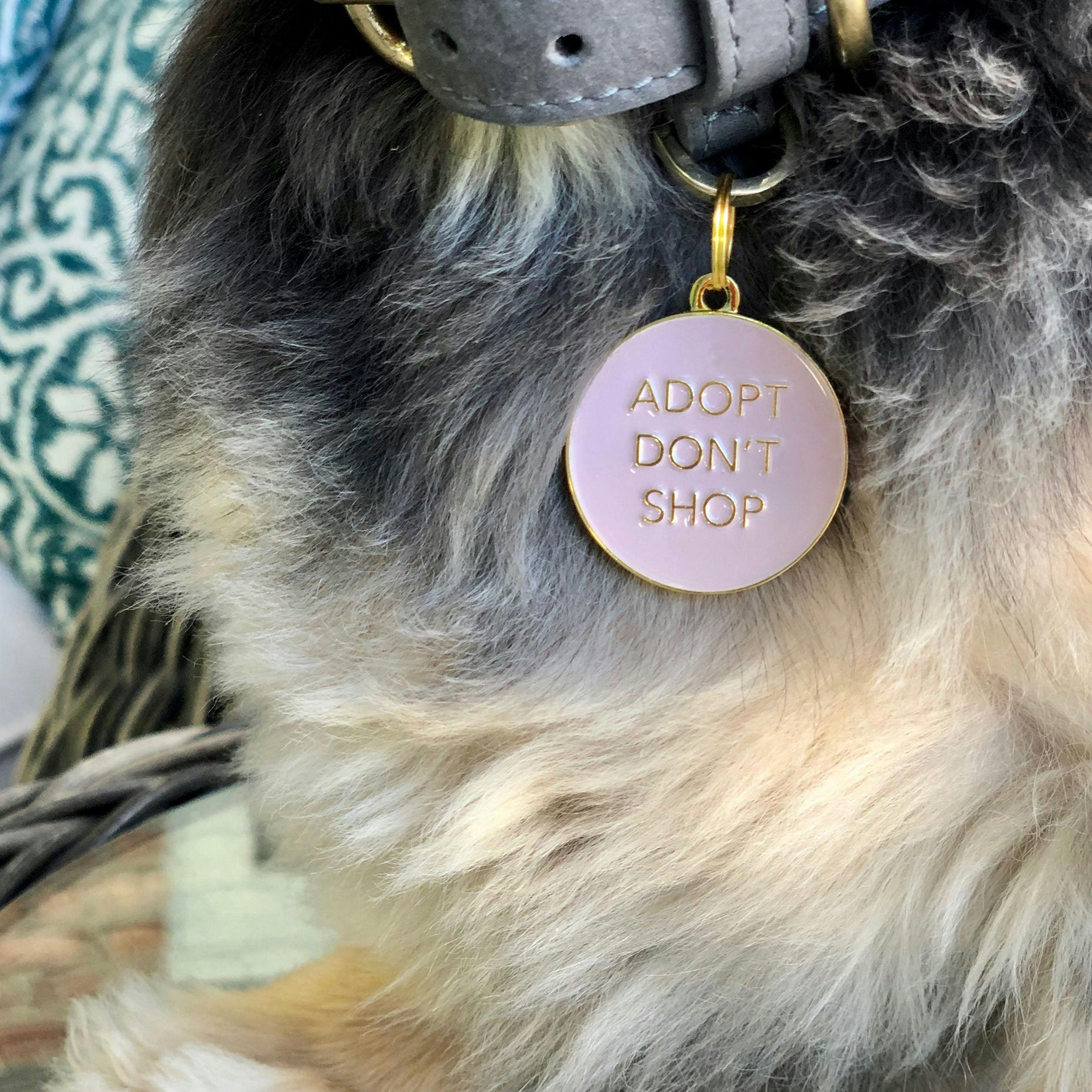Adopt Don't Shop Pet ID Tag