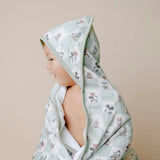 Premium Baby Knit Hooded Towel - Mickey Mouse and Friends