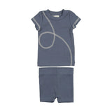 Spiral Stitch Short Set